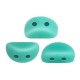 Les perles par Puca® Kos beads Opaque green turquoise 63130